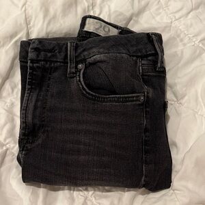 Free People Charcoal Denim Pants
